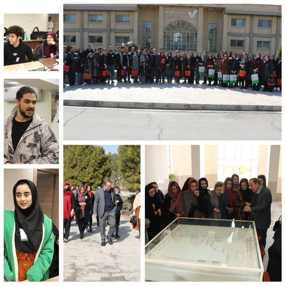 بازدید فرزندان دانشجو و همسران کارکنان شرکت از خط تولید