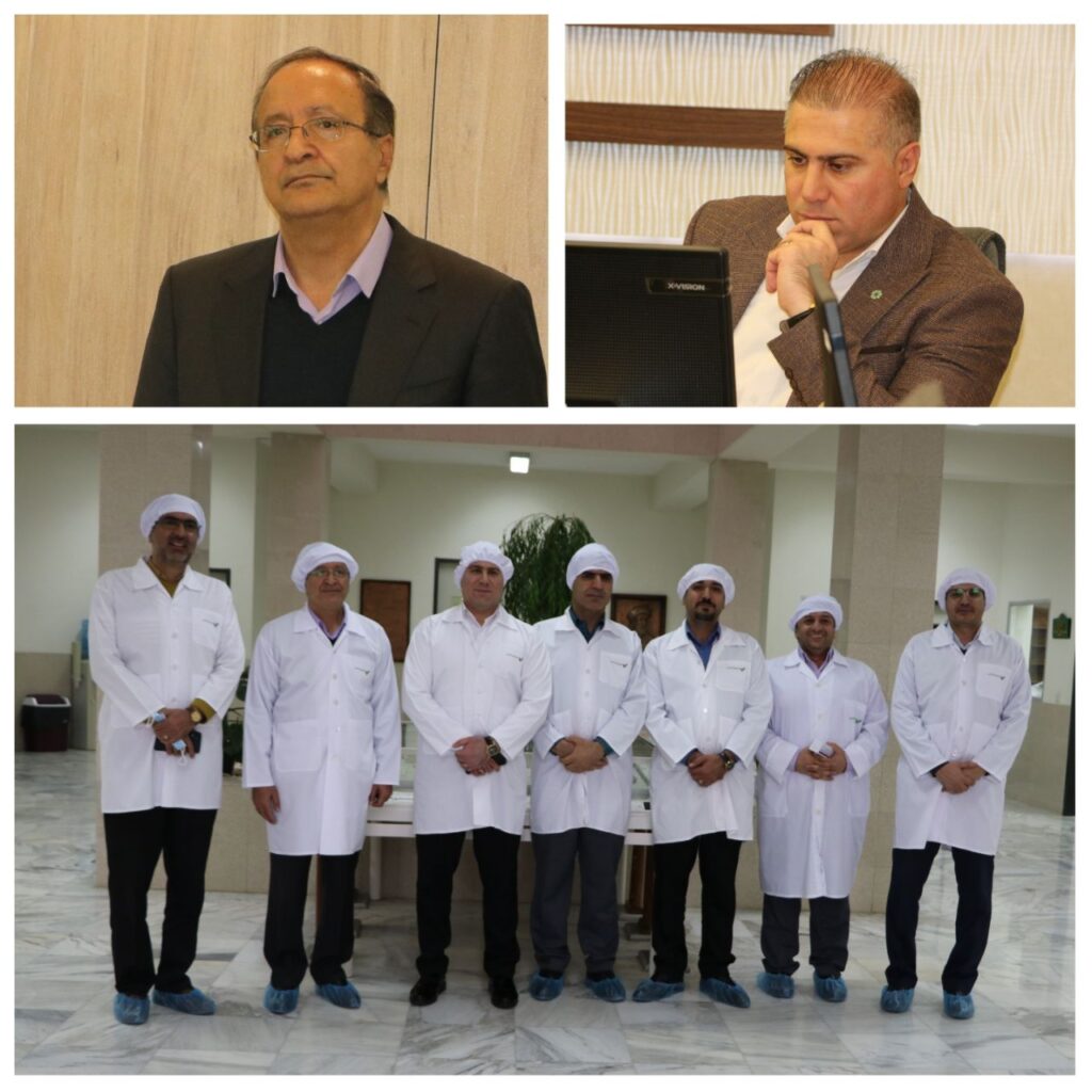 بازدید سرپرست مدیریت شعب بانک توسعه تعاون استان اصفهان از شرکت داروسازی فارابی