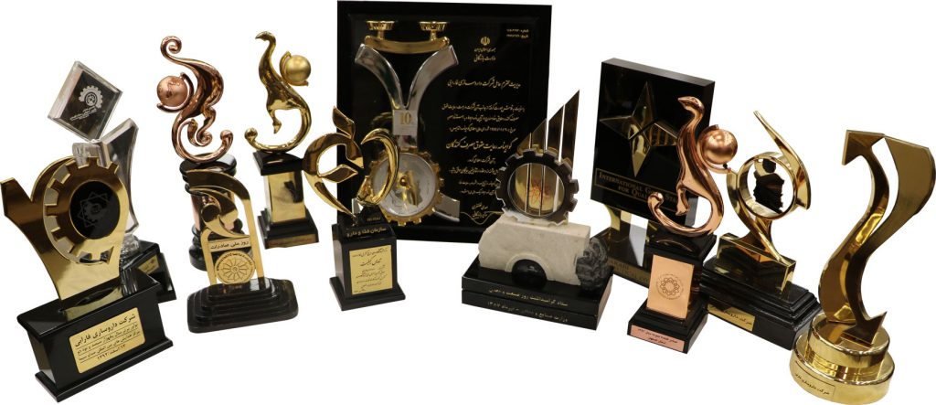 افتخارات شرکت داروسازی فارابی
